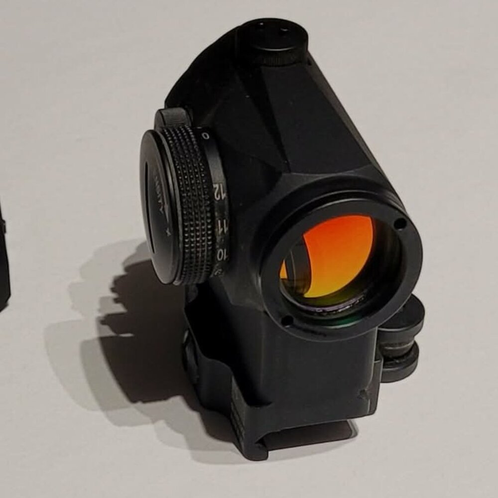 Aimpoint Micro T-1 2MOA Red Dot w/ ADM QD Mount – Box – AR/AK Optic